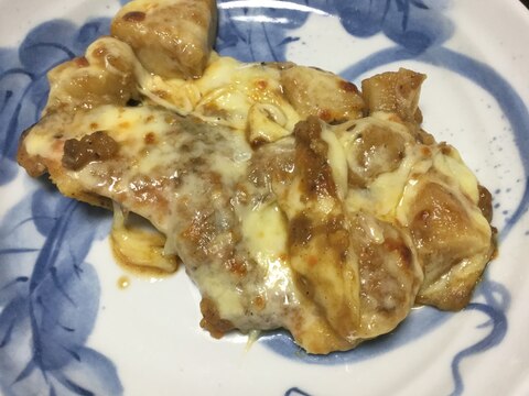 鮭のカレーチーズ焼き